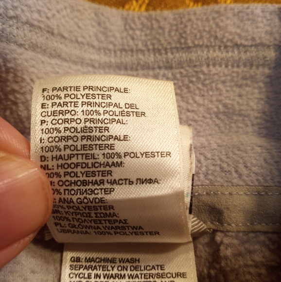 The North Face Quarter Zip Sweater Sz Large - Picture 4 of 12